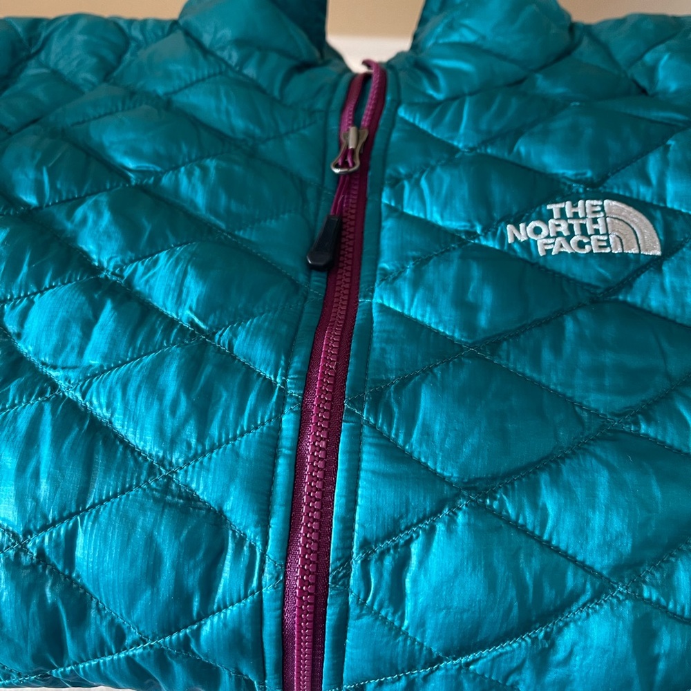 The North Face Teal Bomber Jacket